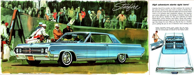 1964 Oldsmobile Sports Cars Brochure Page 5
